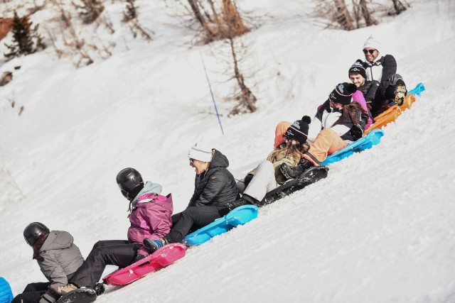 Luge, Patinoire