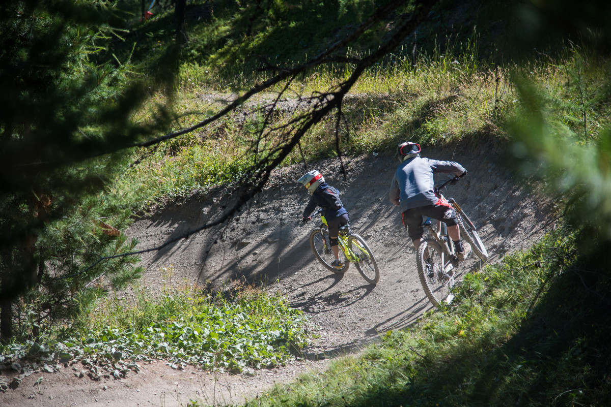 parcours dh family fun risoul