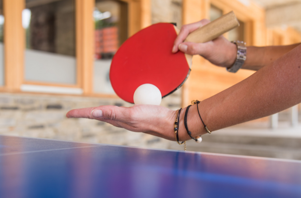 Ping pong à Risoul 1850 - © Ot risoul Ping pong à Risoul 1850