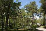 Intérieur camping en été