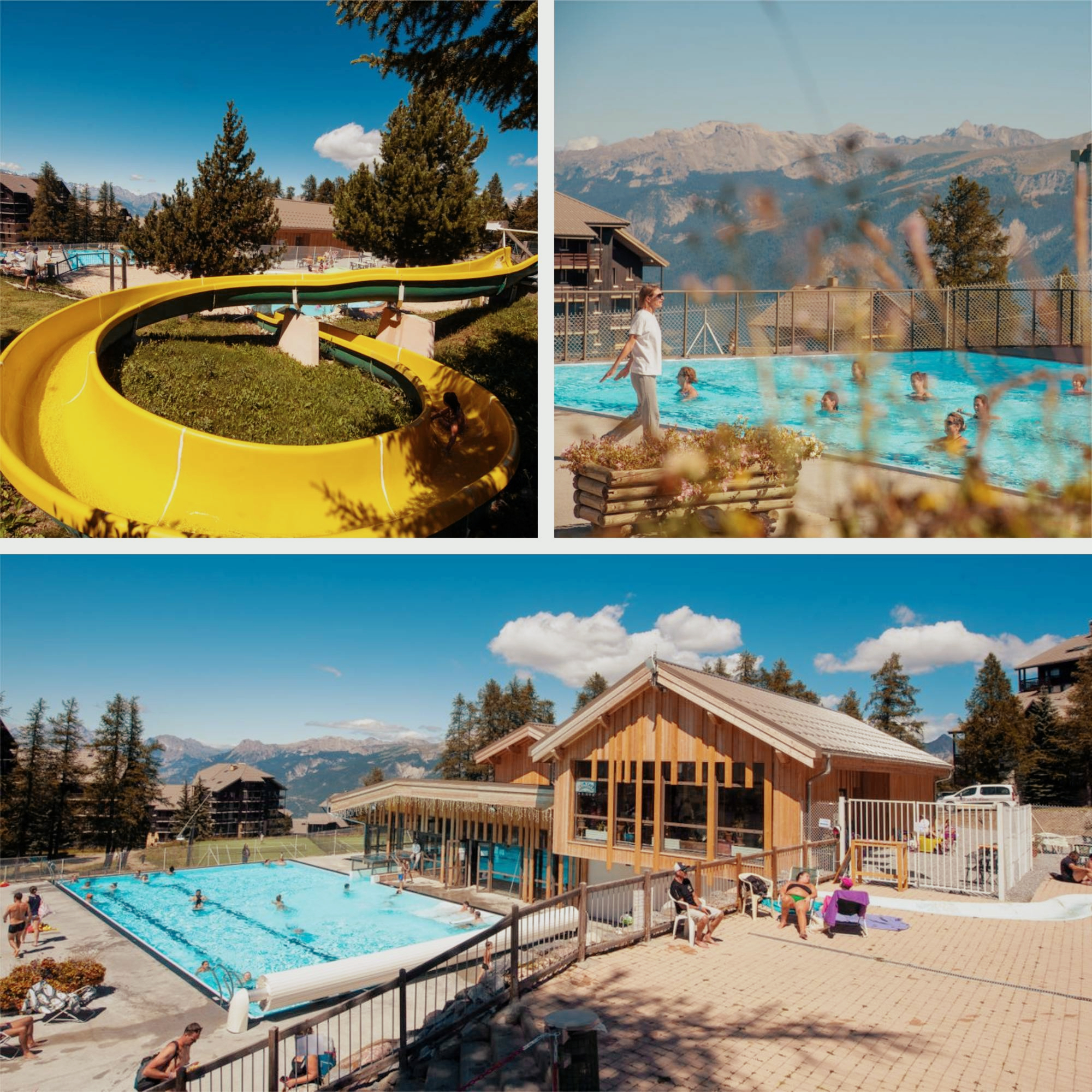 Aquagym , Toboggan - SKISEO; centre aqualudique à Risoul 1850 - © Office de tourisme de Risoul 1850