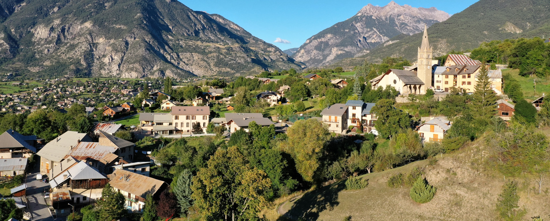 Risoul 's Hamlets France , French southern alps