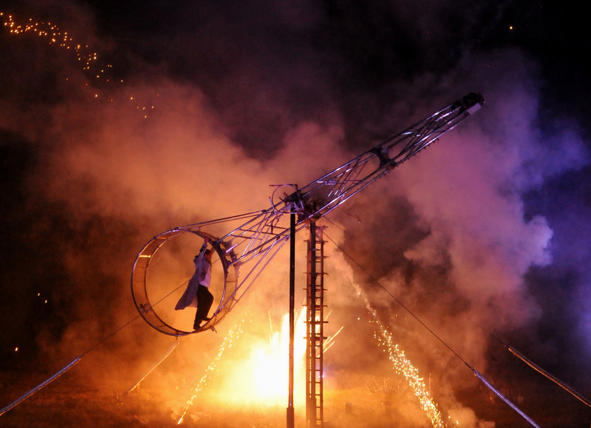 Spectacle La Pyroue Infernale_Risoul