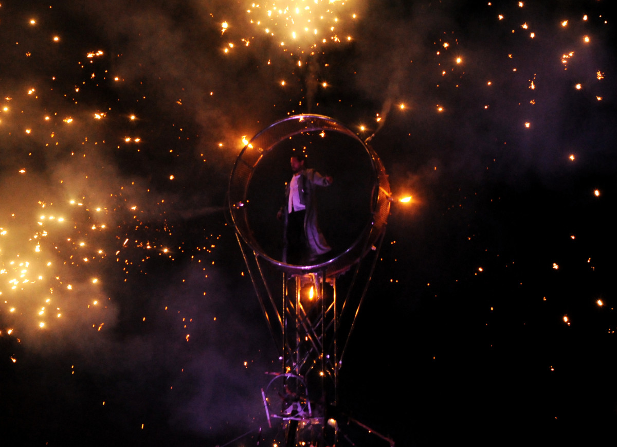 Spectacle La Pyroue Infernale_Risoul