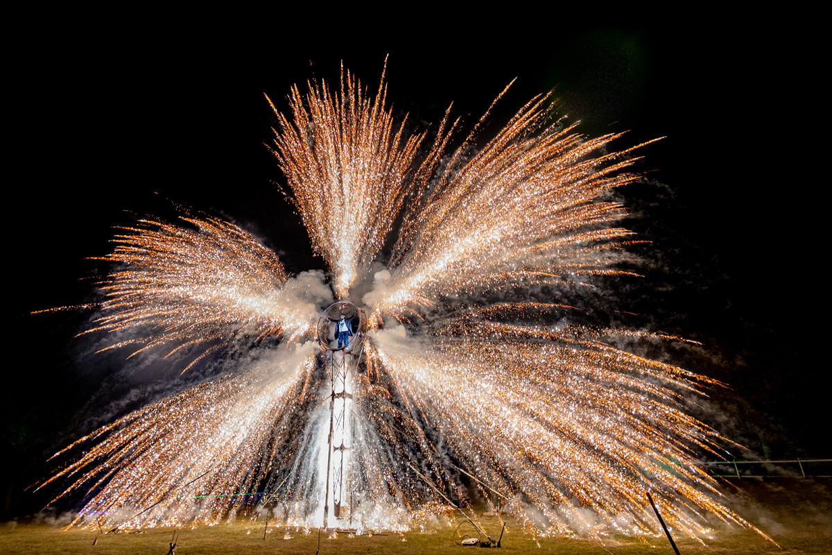 Spectacle La Pyroue Infernale_Risoul