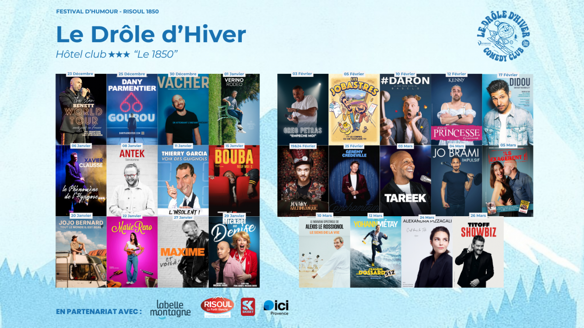 Le Drôle d'Hiver - Comedy Club_Risoul