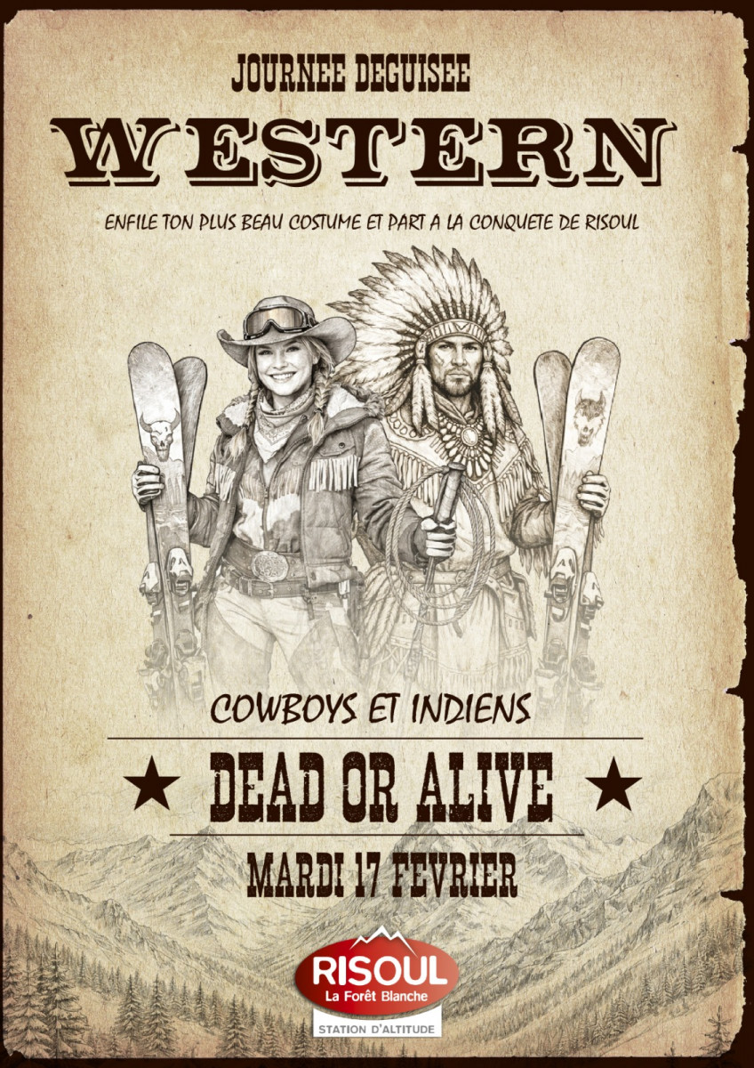 Journée déguisée Western à Risoul_Risoul
