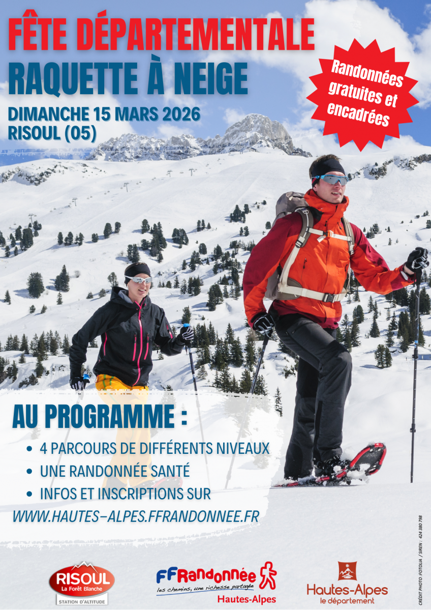 FETE DEPARTEMENTALE DE LA RAQUETTE 2026_Risoul