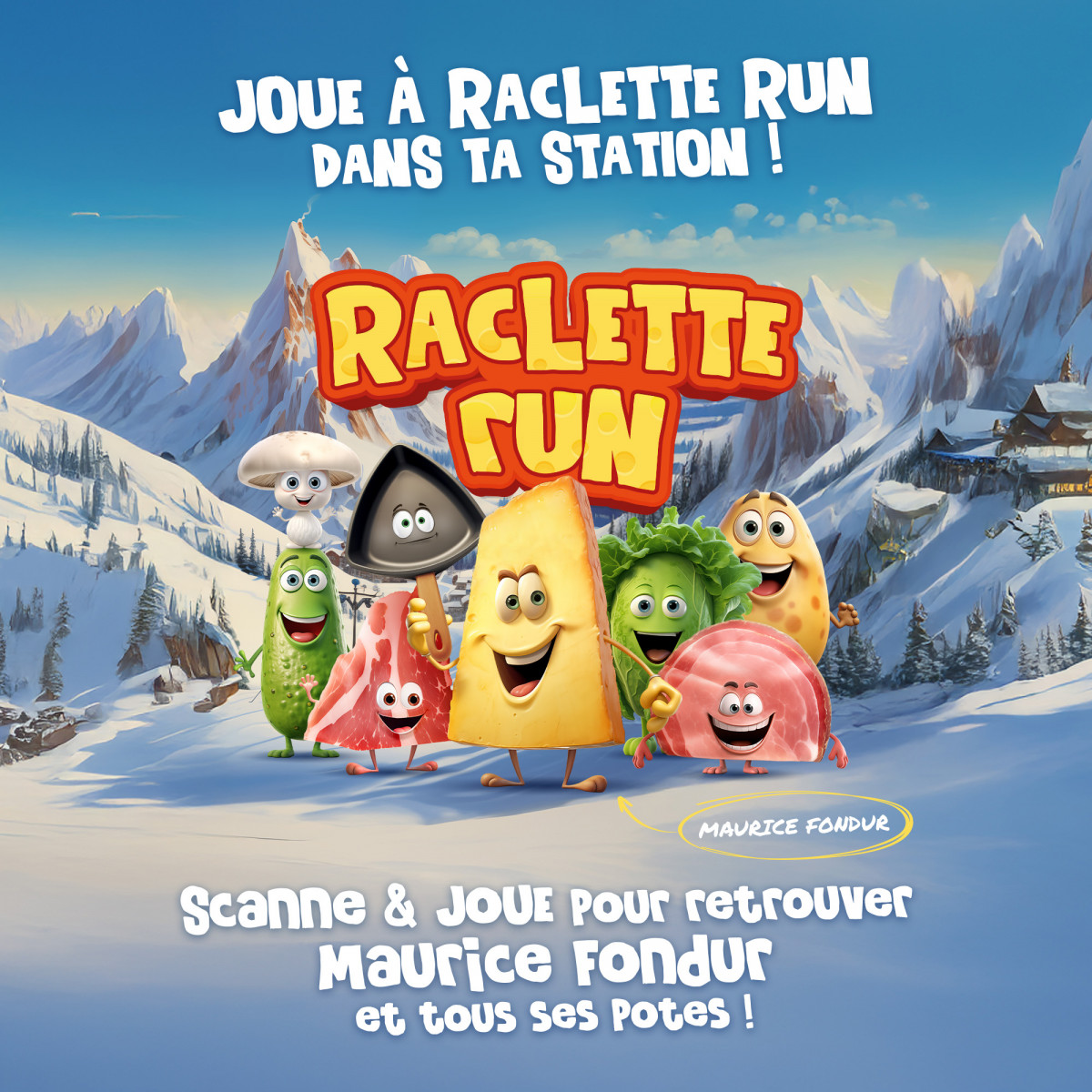 Raclette Run Challenge Risoul