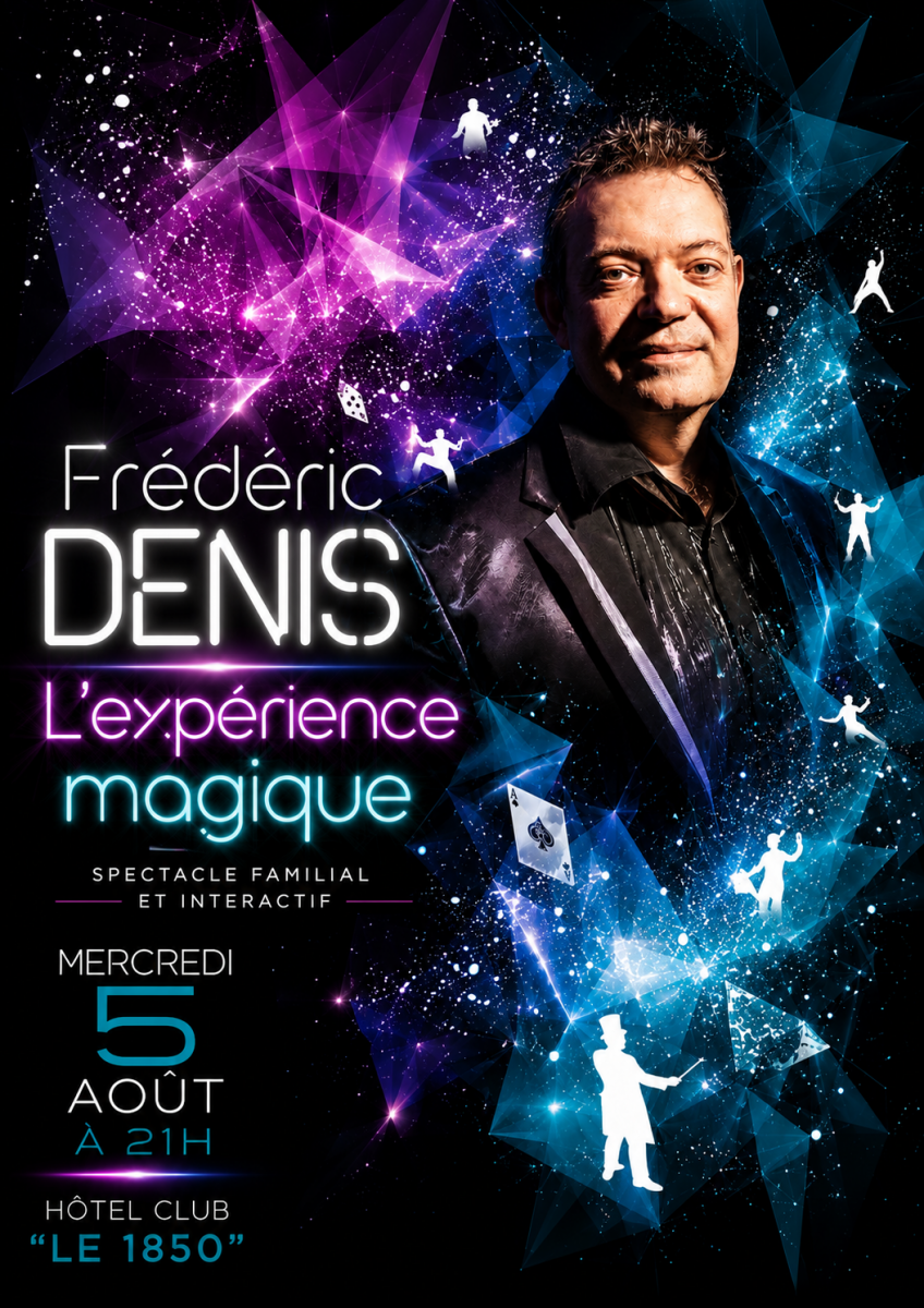 L'Expérience Magique – Spectacle de Frédéric Denis_Risoul L'Expérience Magique – Spectacle de Frédéric Denis_Risoul