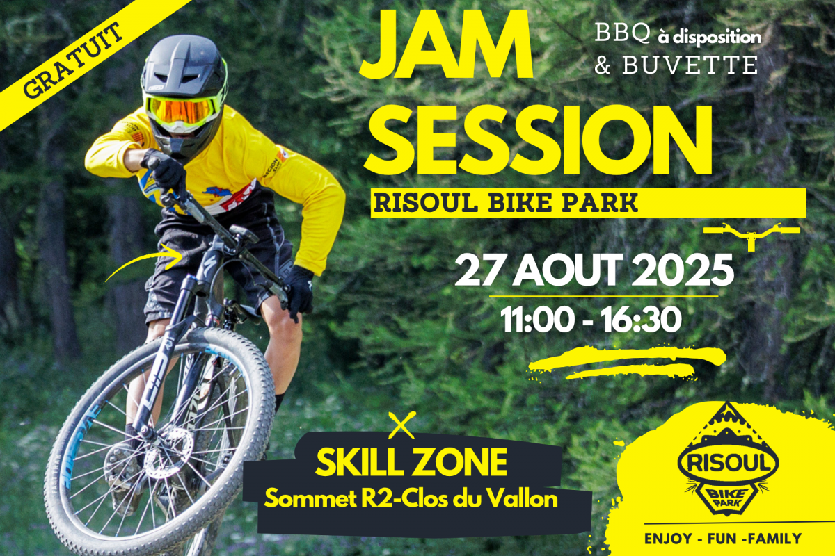 CONTEST JAM SESSION RISOUL BIKE PARK 27 AOUT 2025