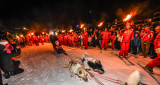 Arrivée du Père Noel