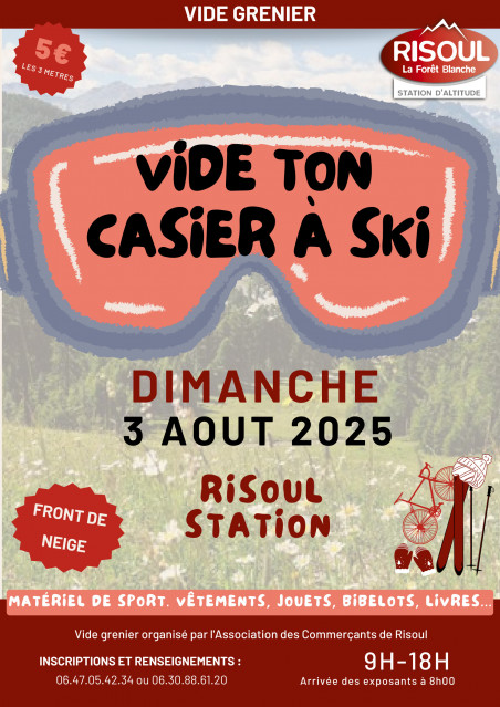 Vide Ton Casier à Ski Risoul