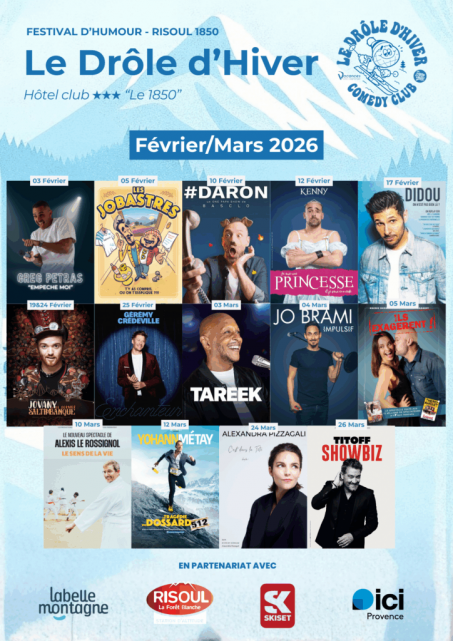 Le Drôle d'Hiver - Comedy Club_Risoul