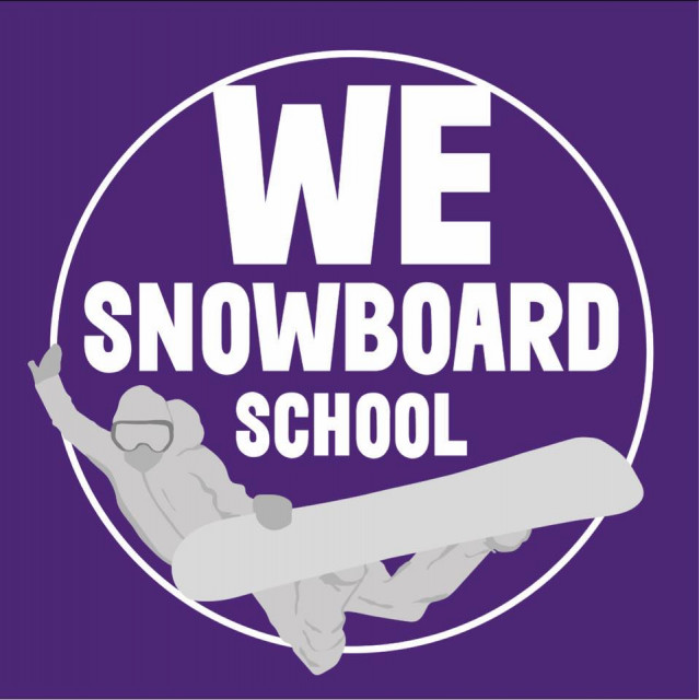 logo we snowboard school logo we snowboard school