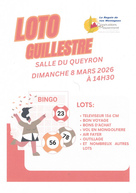 Loto du Regain des montagnes_Guillestre