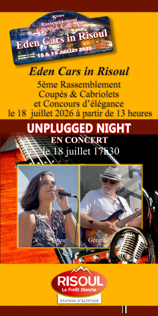 Concert Unplugged Night - Eden Cars In Risoul_Risoul