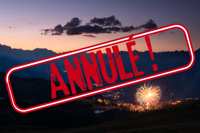 Feu d'artifice_Risoul annulé Feu d'artifice_Risoul annulé