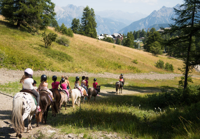 Parcours d'orientation à poney_Risoul