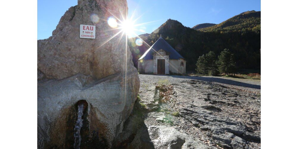 The Plan de Phazy 's hot springs - Risoul Frabce - © Audrey Lungo pour le Dauphiné Libéré